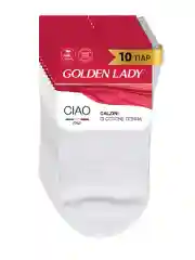 Черный носки женские Golden Lady CIAO высокие из хлопка набор 10 пар