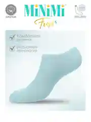 Бирюзовый носки женские MiNiMi FRESH 4102 короткие спортивные из хлопка набор 10 пар
