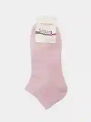 Розовый женские носки короткие сеточные