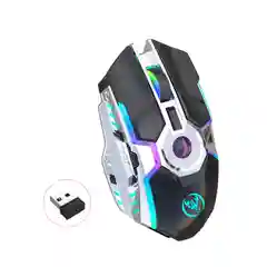 Беспроводная игровая мышь с RGB подсветкой