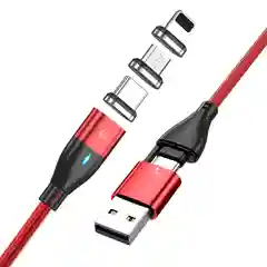 USB, USB-C кабель магнитный CharGuide Slim line 60 W для быстрой зарядки и передачи данных