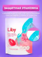 Liby Капсулы для стирки 3в1 "Softener" с Кондиционером аромат Сакуры 100шт