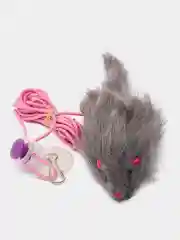 Разноцветный игрушка "Мышка" для кошек, дразнилка на присоске, игрушка для кота, котят