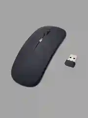 Черный мышь компьютерная беспроводная с RGB подсветкой,2.4G,Bluetooth,Type-C,игровая мышка