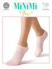 Пастельно-коралловый носки женские MiNiMi FRESH 4102 короткие спортивные из хлопка набор 10 пар