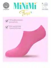Розовый носки женские MiNiMi FRESH 4102 короткие спортивные из хлопка набор 10 пар