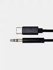 Белый кабель AUX - Type-c,  3,5 jack, 1 м, кабель в машину, для Андроид и Iphone 15/Pro/Max