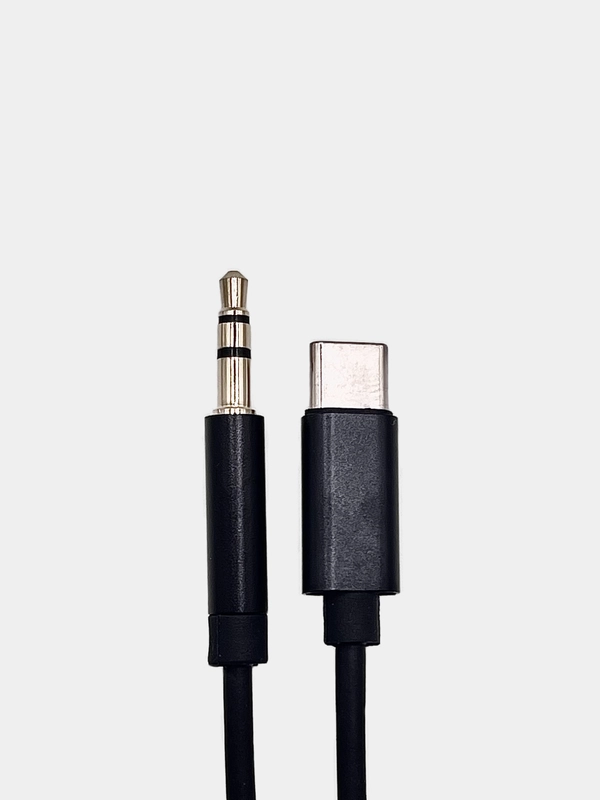 Кабель AUX - Type-c,  3,5 jack, 1 м, кабель в машину, для Андроид и Iphone 15/Pro/Max