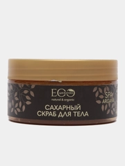 EO Laboratorie Скраб для тела сахарный Гладкость и эластичность Argana SPA, 200 г