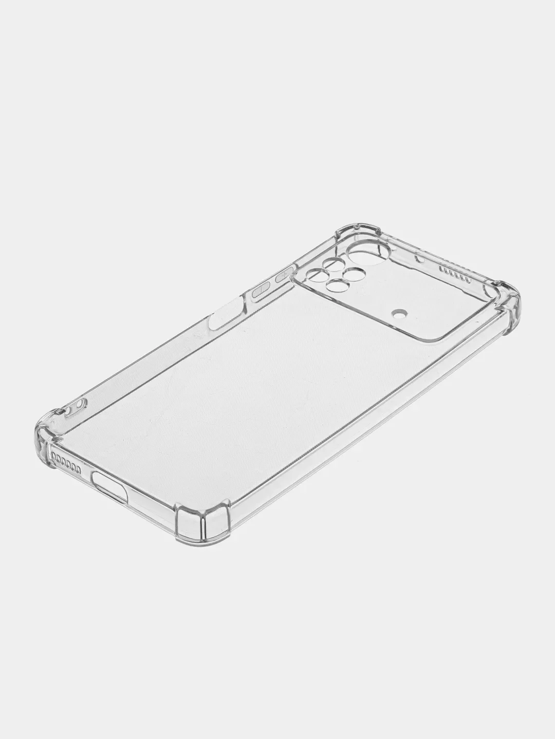 Прозрачный чехол для Xiaomi Poco X4 Pro 5G (Сяоми Поко Х4 Про 5 Джи), силиконовый