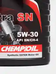 Масло моторное Chempioil Ultra SL 5W-30, синтетика
