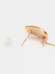 Желтый серьги