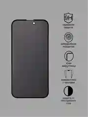 Защитное стекло Антишпион для Iphone 15, Iphone 15 Pro, Iphone 15 Pro Max приватное стекло