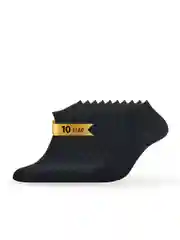 Серый носки женские Golden Lady MIO короткие из хлопка набор 10 пар