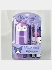 Набор зубных щёток с футляром Hello Kitty, My Melody, Kuromi щётка Куроми, Хэллоу Китти