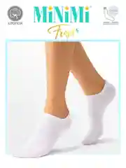 Разноцветный носки женские MiNiMi FRESH 4102 короткие спортивные из хлопка набор 5 пар