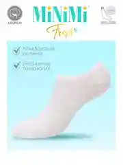 Разноцветный носки женские MiNiMi FRESH 4102 короткие спортивные из хлопка набор 5 пар