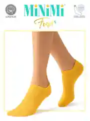 Разноцветный носки женские MiNiMi FRESH 4102 короткие спортивные из хлопка набор 5 пар