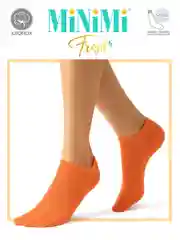 Разноцветный носки женские MiNiMi FRESH 4102 короткие спортивные из хлопка набор 5 пар
