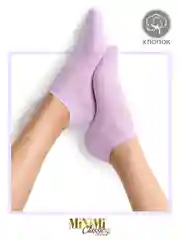 Разноцветный носки женские MiNiMi COTONE 1101 короткие спортивные из хлопка набор 10 пар