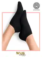 Разноцветный носки женские MiNiMi COTONE 1101 короткие спортивные из хлопка набор 10 пар