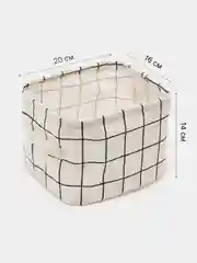 Белый корзина-органайзер Geometry, для хранения