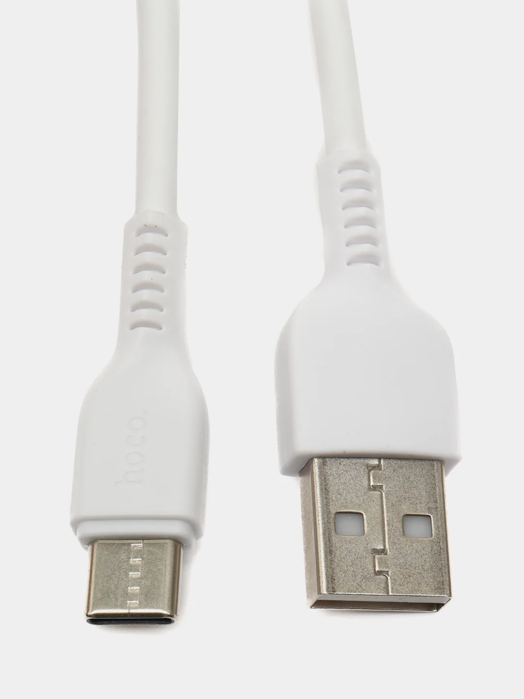 Белый hoco X20 кабель, шнур зарядки для андроид, телефона, Type-C, USB, 3A