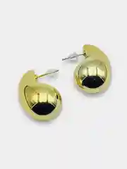 Золотой серьги-гвоздики "Капля", серьги женские