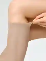 Бежевый гольфы женские MiNiMi ELASTIC 40 den тонкие капроновыенабор 3 пары