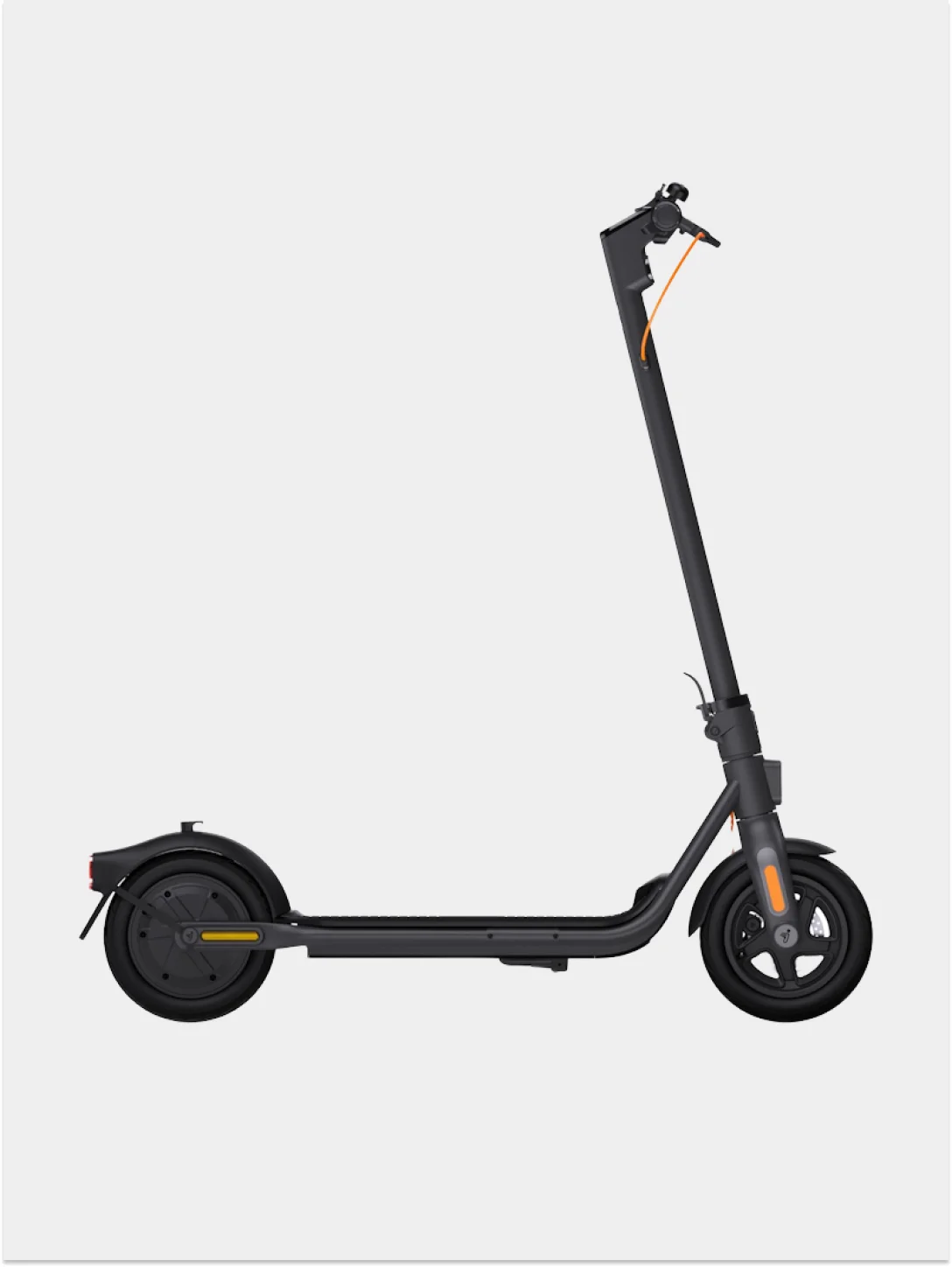 Черный электросамокат Ninebot KickScooter F2 PLUS модели 051202A