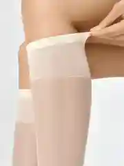 Молочный гольфы женские MiNiMi ELASTIC 20 den тонкие капроновые набор 2 упаковки