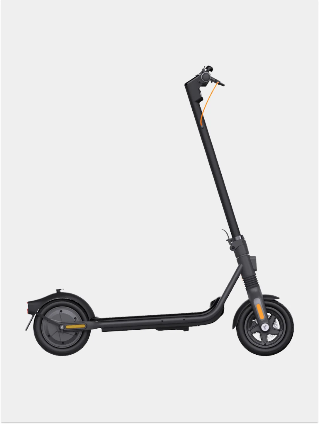 Черный электросамокат Ninebot KickScooter F2 PRO модели 051203A
