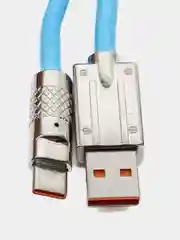 Синий кабель для быстрой зарядки/ type-c