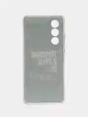 Тёмно-коричневый силиконовый чехол на Oneplus Nord CE4 / Ван Плас Норд СЕ4 прозрачный, с рисунком