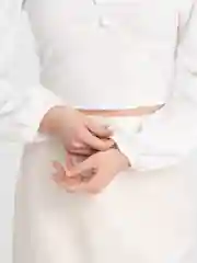 Белый женская блуза топ с рукавами летняя