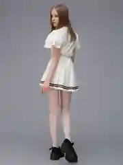 Белый колготки детские Giulia HANNA 03