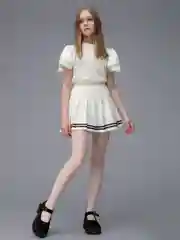 Белый колготки детские Giulia HANNA 03