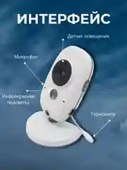 Беспроводная видеоняня Baby Monitor VB603