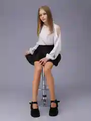Бежевый колготки детские Giulia OKSI 01
