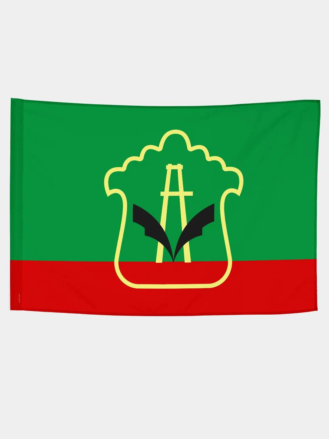 Флаг города Альметьевск 135х90см