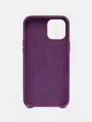Пурпурный чехол iPhone, Айфон 12 Про Макс, Pro Max, силиконовый
