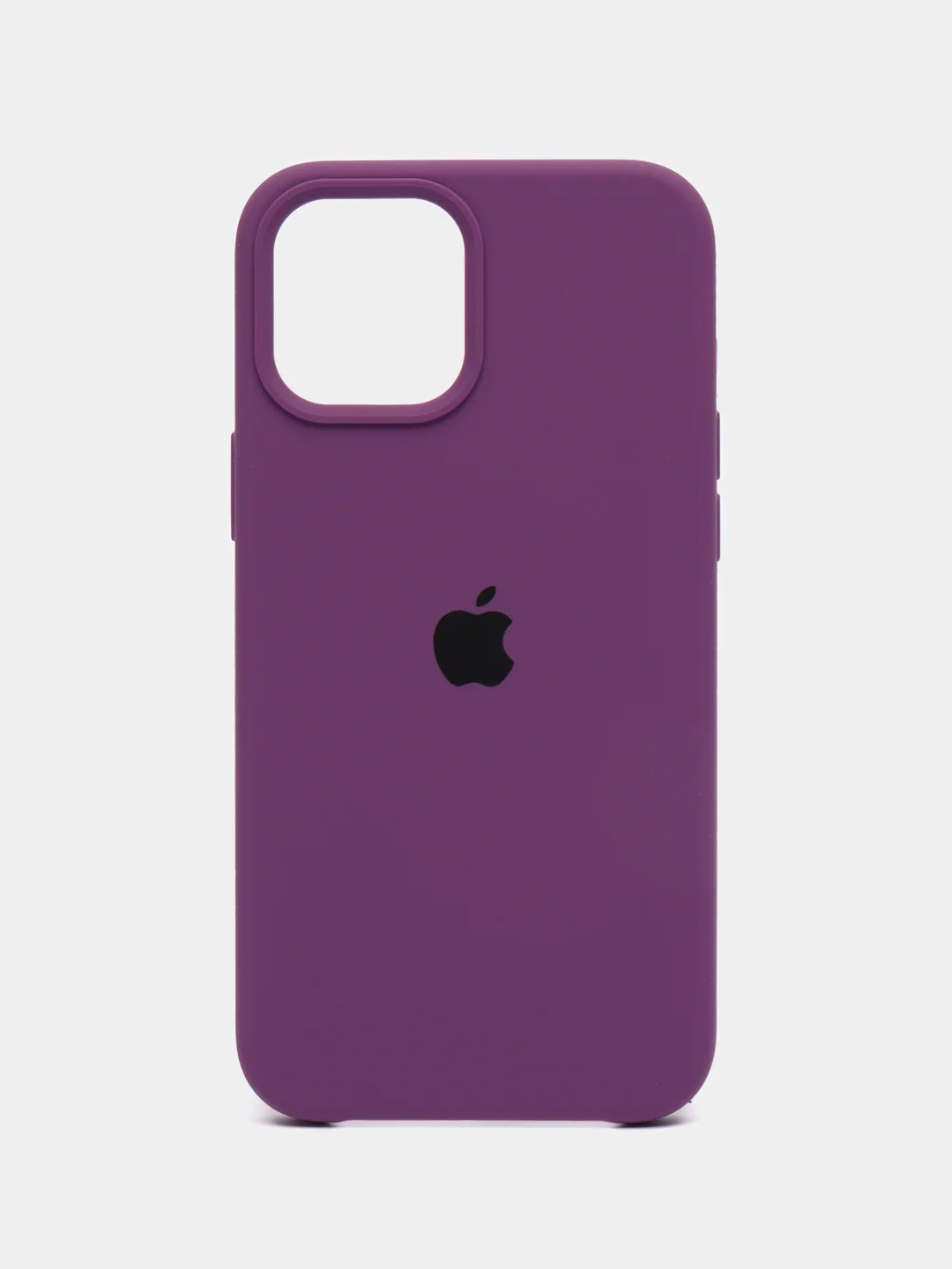 Пурпурный чехол iPhone, Айфон 12 Про Макс, Pro Max, силиконовый