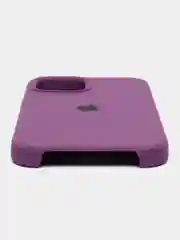 Пурпурный чехол iPhone, Айфон 12 Про Макс, Pro Max, силиконовый