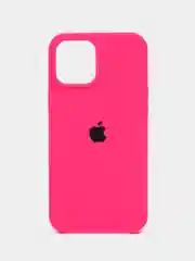 Фуксия чехол iPhone, Айфон 12 Про Макс, Pro Max, силиконовый