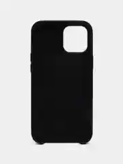 Черный чехол iPhone, Айфон 12 Про Макс, Pro Max, силиконовый