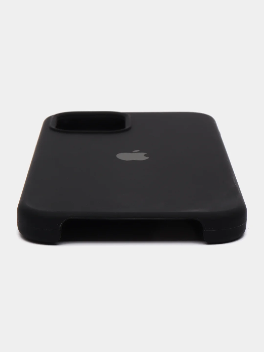Черный чехол iPhone, Айфон 12 Про Макс, Pro Max, силиконовый