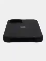 Черный чехол iPhone, Айфон 12 Про Макс, Pro Max, силиконовый