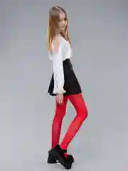 Красный колготки детские Giulia Hanna 02