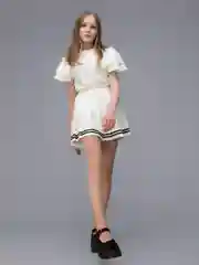 Бежевый колготки детские Giulia Hanna 02