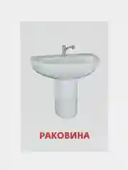 Багровый развивающие карточки для детей двусторонние 19 шт. 120х180 мм. Проф-Пресс